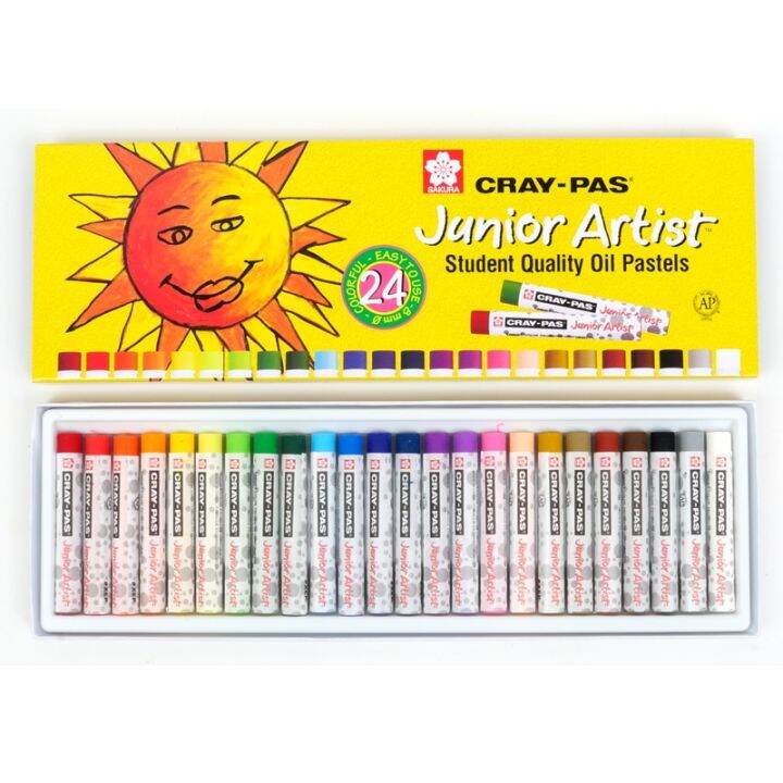 SAKURA cherry blossom oil painting stick 12/16/25/36/50 color children