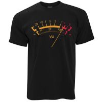 Mens VU Meter T Shirt Standard Volume Unit Indicator SVI Novelty Graph Tee