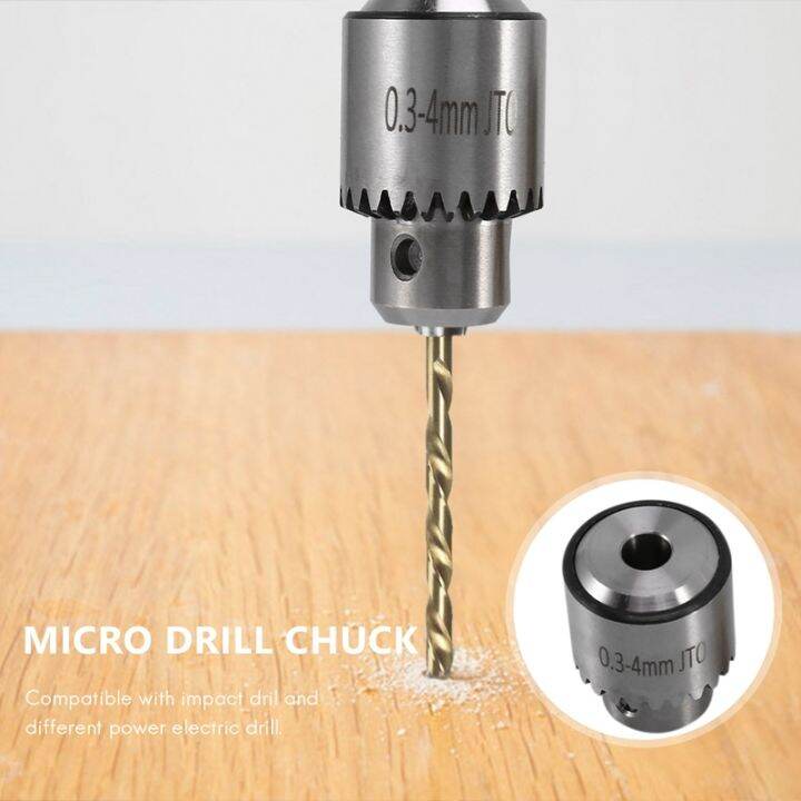 hot-electric-drill-grinding-mini-drill-chuck-key-keyless-drill-chucks-0-3-4mm-capacity-range-w-3-17mm-shaft-connecting-rod