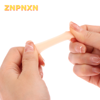 ZNPNXN 1คู่เจลซิลิโคนนิ้วเท้าเล็กๆหลอดข้าวโพดแก้ไขแผล pinkie ป้องกันเจลนิ้วเท้านิ้วเท้านิ้วเท้านิ้วเท้านิ้วเท้าป้องกันแขนเจล