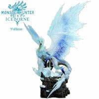 22ซม. เกม Monster Hunter World Iceborne Velkuna รูป Monster Hunter World เกม PS4 Iceborne Dragon Action Figure ของเล่นรุ่น