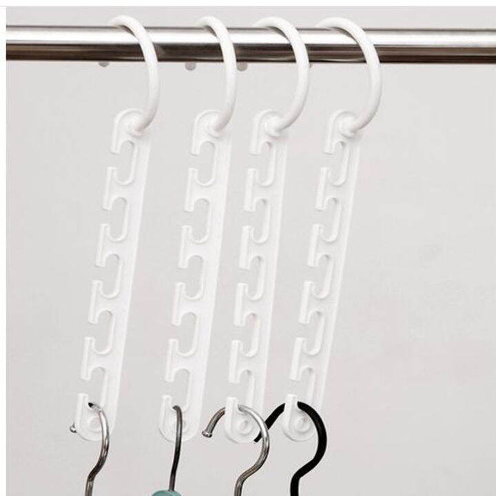 8pcs-new-space-saving-support-hanger-clothes-pants-rack-dryer-stand-scarf-cabide-plastic-closet-storage-organizer-hanging-rail