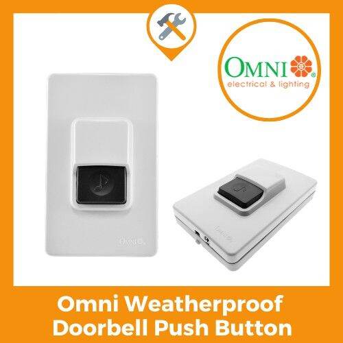 Omni Weatherproof Doorbell Push Button 1A300V Lazada PH
