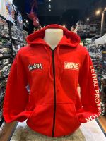 -เสื้อฮู้ด Hoodie MARVEL VENOM-H01 สีแดง