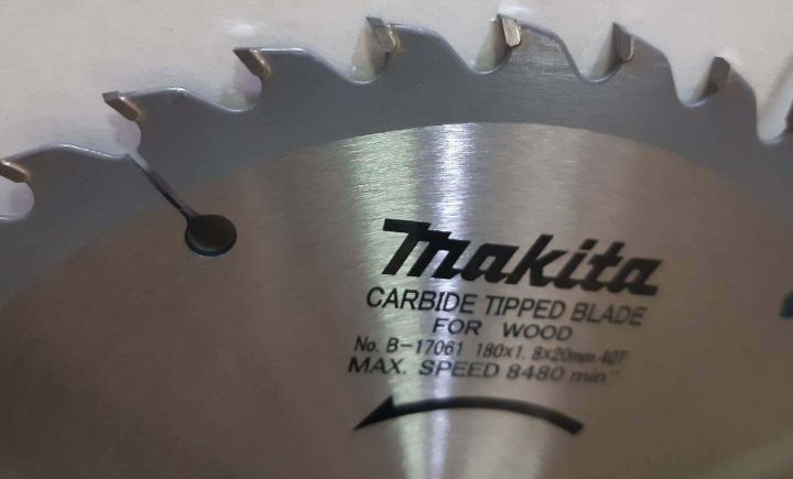 makita-saw-blade-for-wood-ใบเลื่อยวงเดือน-ตัดไม้-180mm-7-x40t-makita-part-no-b-17061-จากตัวแทนจำหน่าย