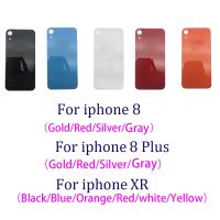 กระจกหลังมีรูใหญ่ฝาครอบหลังสำหรับ Iphone 8บวก XR ประตูแบตเตอรี่แบตเตอรี่ตัวเรือนฝาหลัง