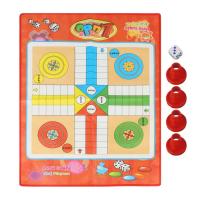 บันไดงูแบบไม่ทอแบบดั้งเดิมเล่นเด็กของเล่นเด็ก Ludo Family Game Board Set Chess Games อุปกรณ์เสริม-tqyk01835