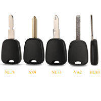 Transponder รถ Key Shell Fob สำหรับ Citroen C2 C3 C4 Fit Peugeot 106 107 307 207 306 406 VA2Hu83Ne73ใบมีดตัวเลือก