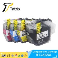 2023 Tatrix ที่รองรับตลับหมึก LC422 LC422XL ความจุสูงสำหรับพี่ชาย MFC-J5340DW MFC-J5345DW MFC-J5740DW J6940DW MFC-J6540DW