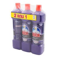 เป็ด โปร ผลิตภัณฑ์ทำความสะอาดห้องน้ำ 900 มล. แพ็ค 2 ฟรี 1/Duck Toilet Cleaner, 900 ml, Pack 2, Free 1