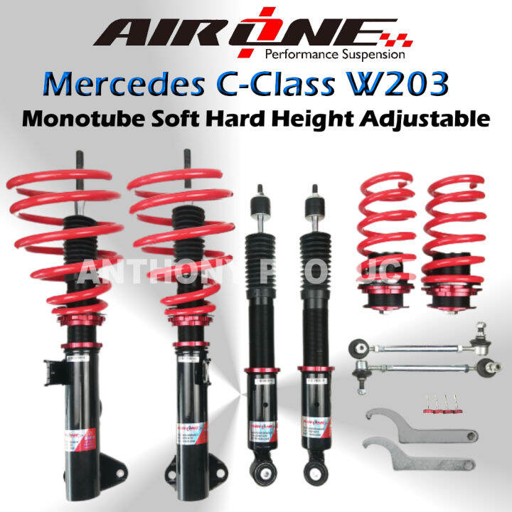 Mercedes CClass W203 Monotube Soft Hard HiLo Adjustable absorber Lazada