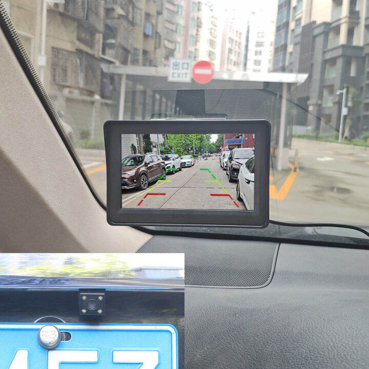 diykit-4-3-inch-car-mirror-monitor-vehicle-rear-view-reverse-backup-car-led-camera-video-parking-system-easy-installation