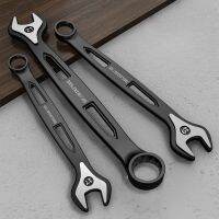 Open end wrench tool American Standard extended new black oxide dual purpose box dead wrench