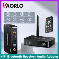 VAORLO เครื่องรับสัญญาณ5.1บลูทูธของแท้,ตัวรับสัญญาณ WiFi เพลงสเตอริโอ NFC 3.5มม. Aux/rca/usb U-Diskis/tf/ 6.5 Micrphone คาราโอเกะร้องเพลงสำหรับลำโพงชุดเครื่องขยายเสียง