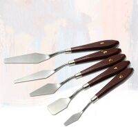 【CW】 5Pcs Painting Spatula Paint Metal Set  Practical