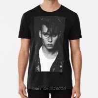 【New】เสื้อยืด Johnny Depp เสื้อยืด Johnny Depp Crybaby พิมพ์ลาย Summer Men Cotton O-Neck Tshirt Hip Hop Tees Tops