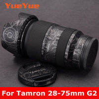 สำหรับ Tamron 28-75มิลลิเมตร F2.8 G2 A063รูปลอกผิวไวนิลห่อฟิล์มกล้องเลนส์ป้องกันสติ๊กเกอร์28-75 2.8 f.2. 8 Di III VxD G2สำหรับ