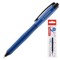 STABILO สตาบิโล ปากกา Palette ปากกาเจล หัวปากกา 0.5 mm. + ไส้ปากกา หมึกน้ำเงิน อย่างละ 1 ชิ้น