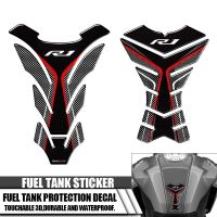 Untuk Yamaha R1M R1 YZF-R1 R1 YZF R1M Tankpad 3D Bantalan Tangki Bahan Bar Serat Karbon Sepeda Motor Stiker Pelindung Tangki บาร์