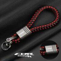 For Honda CBR1000RR CBR 1000RR CBR1000 RR Accessories Custom LOGO Motorcycle Braided Rope Keyring Metal Keychain