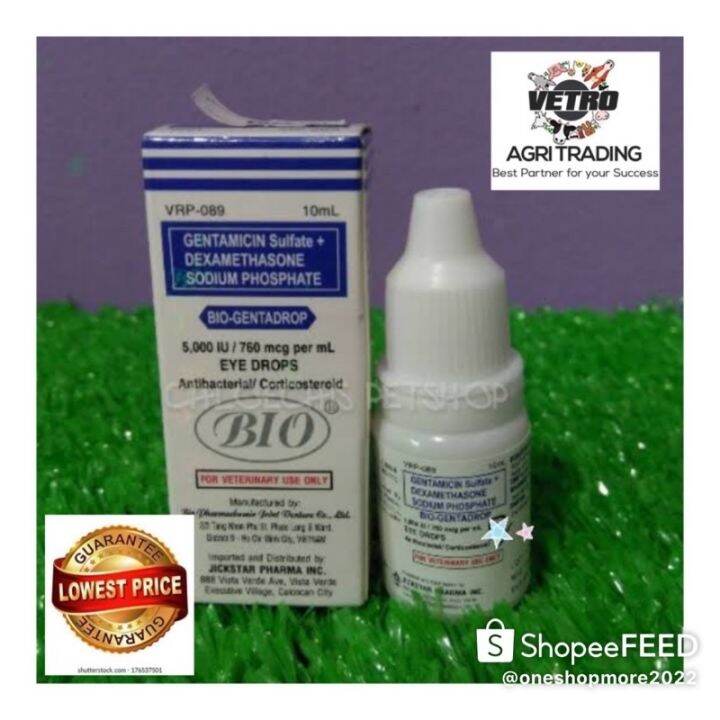 BioGenta Eye Drop 10ml ( For Animal Eye Care) Lazada PH