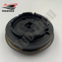 63V-85550-00ไฟฟ้า Flywheel สำหรับเครื่องเอาต์บอร์ดของยามาฮ่า9.9HP 15HP ส่วนประกอบโรเตอร์สำหรับ Parsun