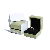 Packaging Storage Box Jewelry Stand Ring Box Jewelry Display Suede Jewelry Box Ring Case Leather Jewelry Box