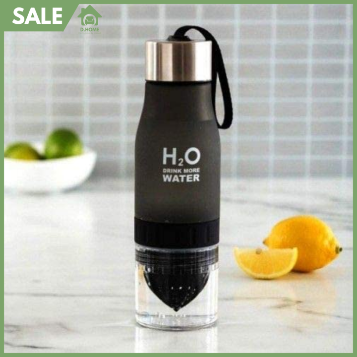 DH Water Bottle Lemon Cup My Bottle H20 Drink More Water/Fruit Infuser ...