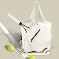 2023 Korean Style New Tennis Pack Large Capacity Portable Shoulder Crossbody Badminton Bag Men And Women