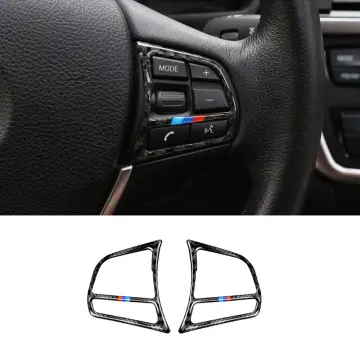 Car Dashboard Cover Stickers For 3 4 Series Gt F30 F32 F34 Interior  Decoration Frame Trim Rhd Real Carbon Fibre