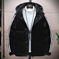 [COD] First-hand source mens casual all-match down jacket trendy warm windproof white duck sports padded