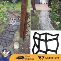 [Arrive 1-3 Days]9 Grid Garden Pavement Mold Garden Walk Pavement Manually Concrete Mould [7 Days Refund Guarantee]