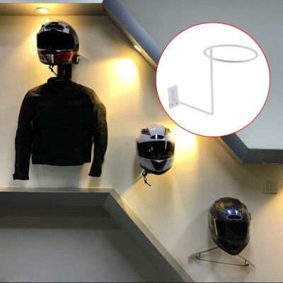 【hot】℡✣☎  Motorcycle Wall Mount Helmet Holder Hanger Rack Jacket
