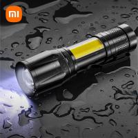 sell well feytu308 - / Xiaomi 2000 Lumens สร้างขึ้นในแบตเตอรี่ Q5แบบพกพามินิไฟฉาย Led ซูมไฟฉายซังโคมไฟปรับ Penlight กันน้ำกลางแจ้ง