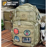 กระเป๋าเป้ SECTOR SEVEN Tactical Backpack วัสดุผ้าไนลอน 1000D กันน้ำ ซิป YKK