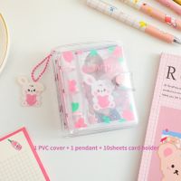 สมุดไดอารี่ลายใบไม้แบบ DIY 3รูสำหรับทำเป็นสมุดบันทึกแบบโปร่งใสใหม่ขนาดเล็กสมุดบันทึกท่องเที่ยวการ์ตูนน่ารักชุดแพลนเนอร์แบบ DIY