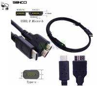 1M USB3.1 Type C to Micro B USB3.0 Male Data Cable Laptop Cable For Laptop Tablet Mini External Hard Drive Hdd SSD