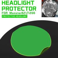 Motorcycle Headlight Guard For Ducati Monster 821 1200R 2014-2021 Head Light Lens Cover Protector Headlamp Goggles