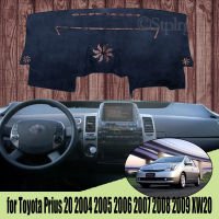 Dash Cover Mat Dashmat Dashboard Cover Protective Sheet Carpet for Toyota Prius 20 2004 2005 2006 2007 2008 2009 XW20 Styling