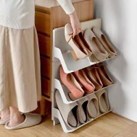 【cw】 Multi-Layer Simple Shoe Rack at Home Door Small Economical Space-Saving Shoe Rack Doorway Shoe Rack ！