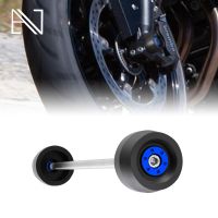 Motorcycle Accessories Front Axle Slider Wheel Protection For Yamaha MT-09 MT09 FZ-09 FZ09 XSR900 XSR 900 2015-2018