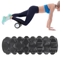 32cm EVA Yoga Massage Roller Wolf Tooth Shaped Yoga Column Textured Massage Relax Muscle Foam Stick Body Relax