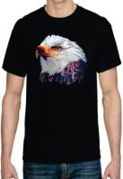 Adult DryBlend® T-Shirt - American Eagle 3-D Print - American Pride