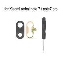 เหมาะสำหรับกรอบกรอบโทรศัพท์ Xiaomi Redmi Note 7 Pro กระจกกล้องถ่ายรูปด้านหลังใหม่เหมาะสำหรับ Xiaomi Note 7 Pro อะไหล่พร้อมเครื่องมือ