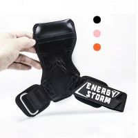 1 Pair Unisex Gym Weight Lifting Gloves Heavy Duty Wrist Straps Grips for Strength Training Deadlift Dumbbell Powerlifting Pads