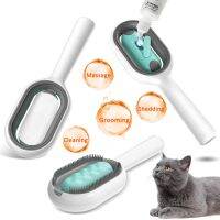 Pet Grooming Brush Massage Comb Remover General Supplies Pet Products with Wipes and Water Tank for Cat Dog Cleaning Skin Care Brushes  Combs