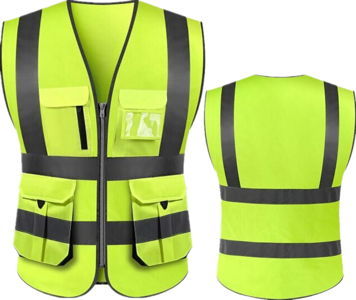 hi-visibility-safety-vest-with-reflective-strips-and-zipper-pockets-construction-work-uniform-ansi-class-2