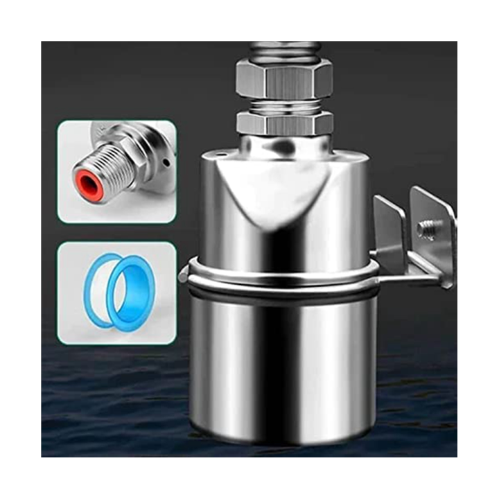 304 Stainless Steel Float Ball Valve Fully Automatic Level Controller Water Tower Tank Kitchen