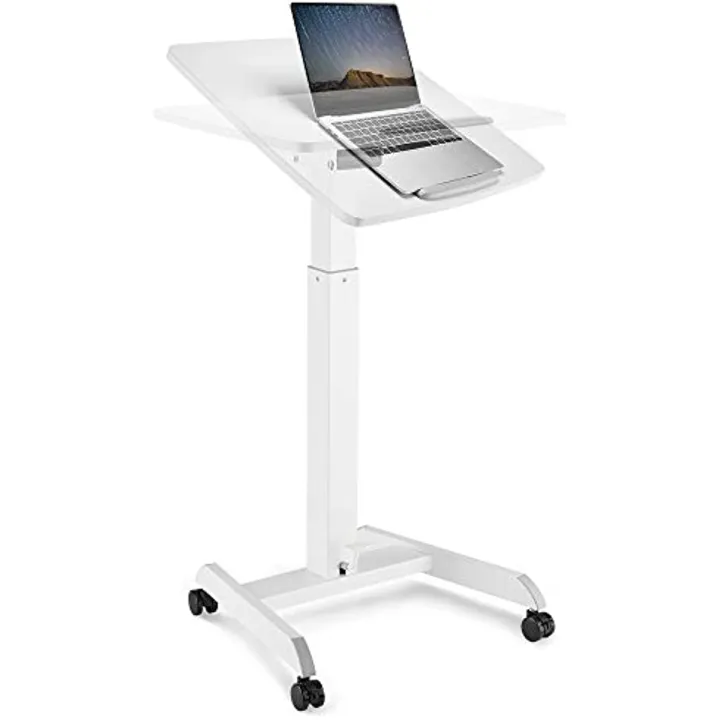 Height Adjustable and Tilt Laptop Stand Lectern, Workstation with