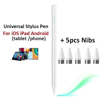 《Bottles electron》สำหรับดินสอแอปเปิ้ล iPad สำหรับแอนดรอยด์ไอโฟนวินโดว์ปากกาแบบสัมผัสสำหรับ Huawei Samsung โทรศัพท์ Xiaomi แท็บเล็ตปากกา Stylus สากลปลายปากกา5ชิ้น